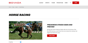 1. Bovada Preakness Stakes